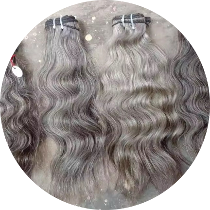 Extensions à clipser indiennes bouclées brutes 