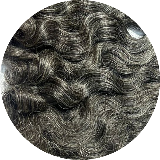 Extensions à clipser indiennes bouclées brutes 