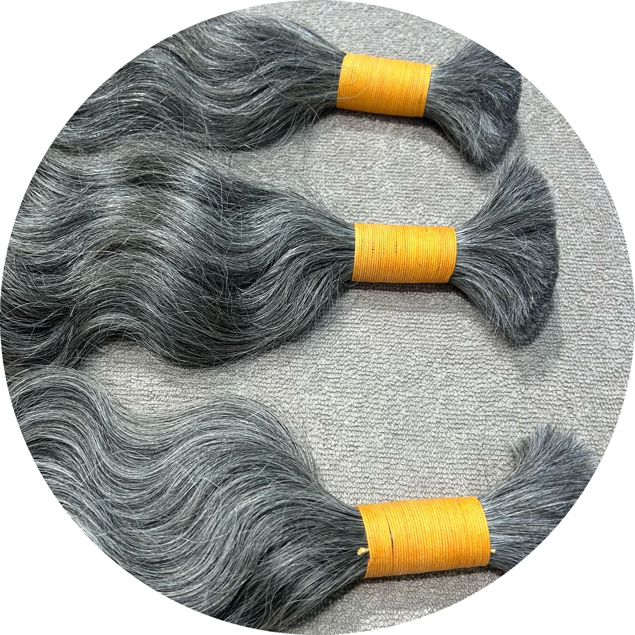 Clips ondulés indiens bruts