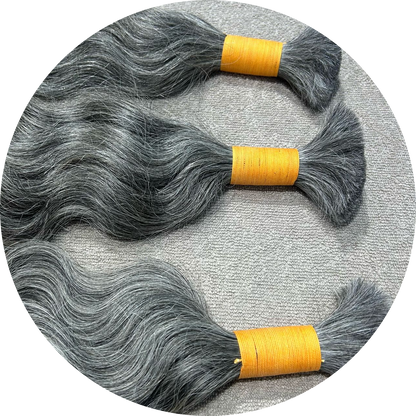 Clips ondulés indiens bruts