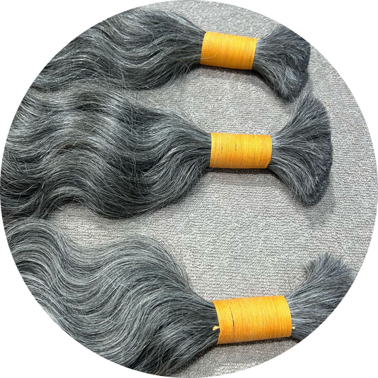 Clips ondulés indiens bruts