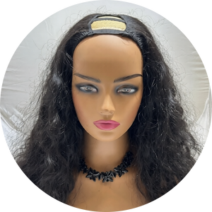 Raw Indian Deep Curly U-Part Wig