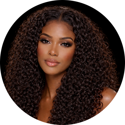 Raw Indian Deep Curly T-Part Wig