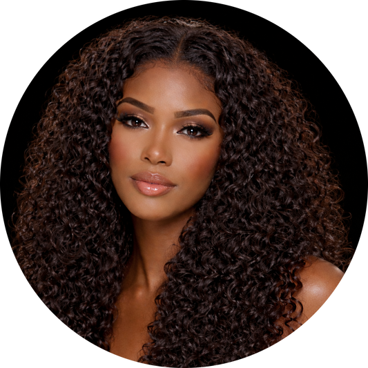 Raw Indian Deep Curly T-Part Wig