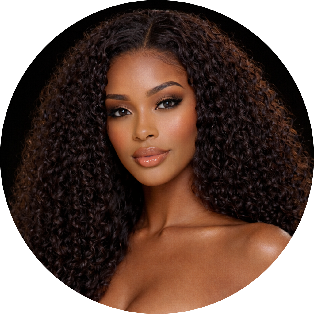 Raw Indian Deep Curly U-Part Wig