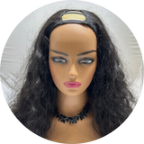 Raw Indian Deep Curly U-Part Wig